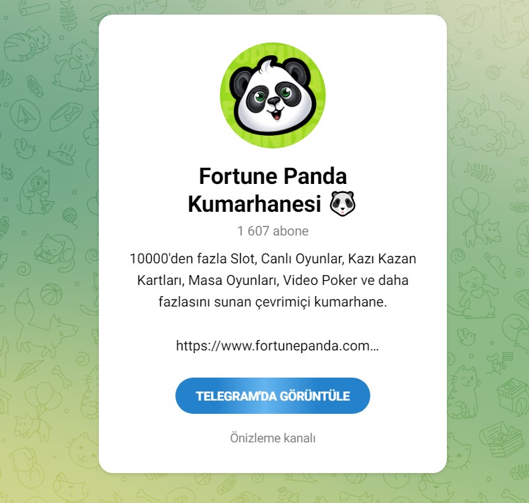 Fortunepanda Telegram